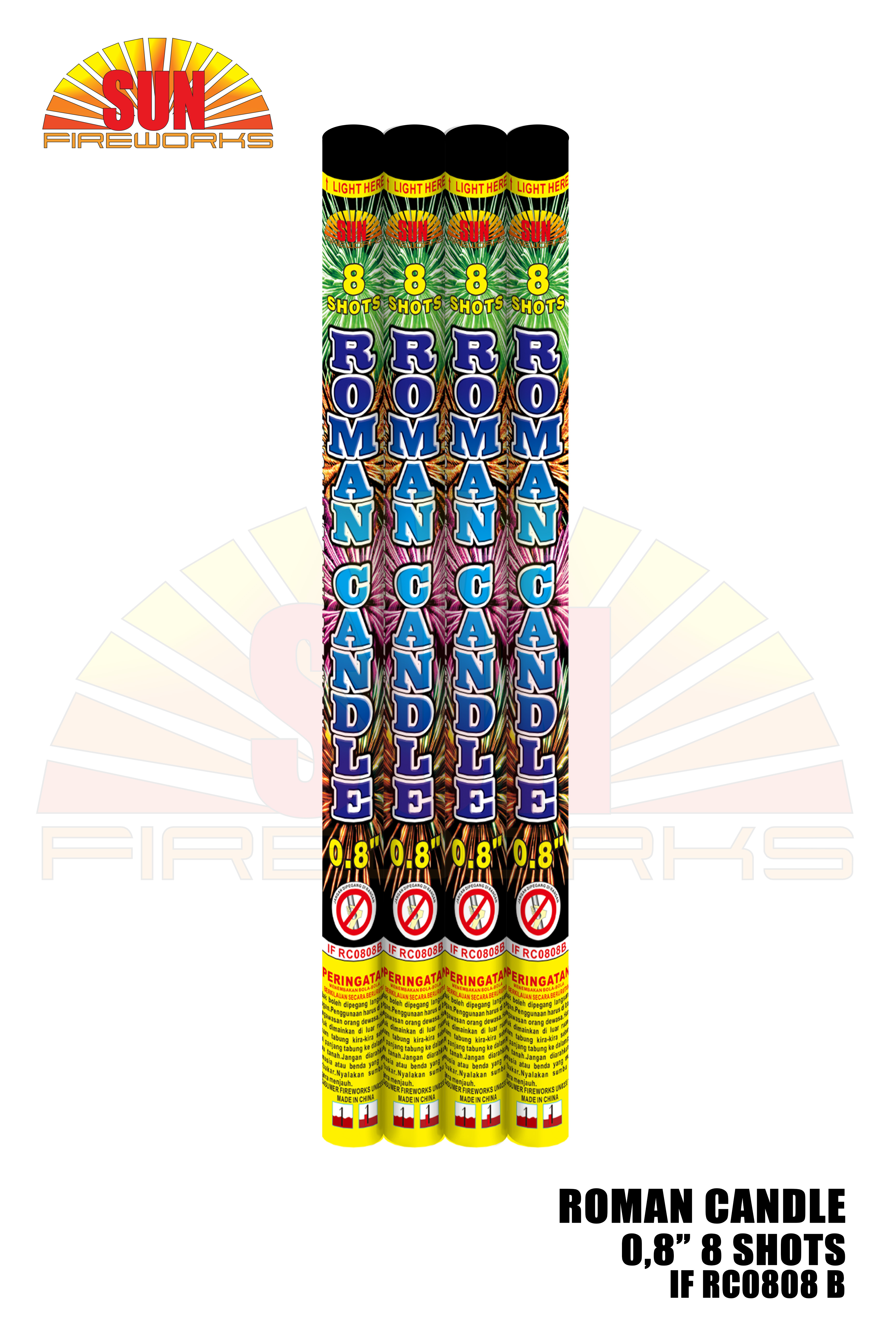 roman candle 8 shot IF RC0808 B